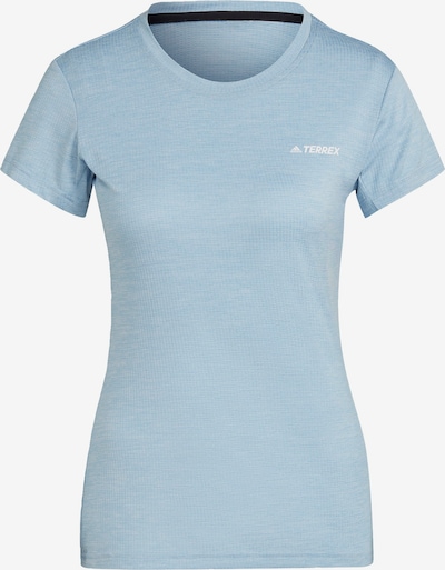 adidas Terrex Funktionsshirt in hellblau / weiß, Produktansicht