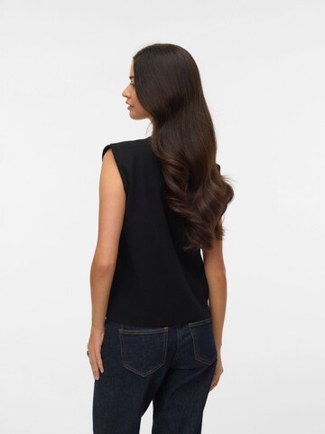 VERO MODA Strickweste 'VMGold' in Schwarz