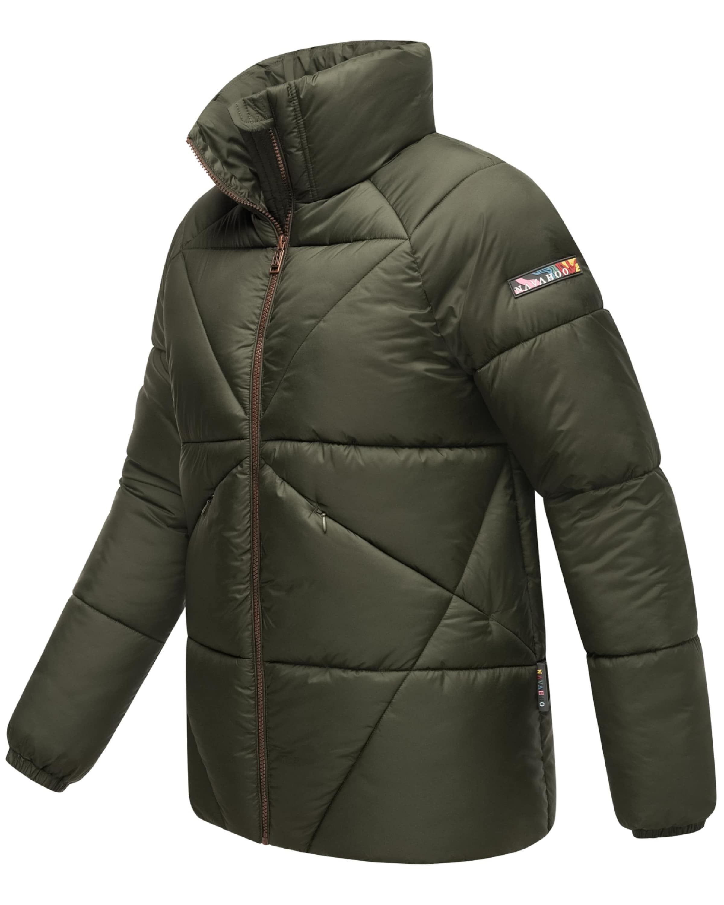 NAVAHOO Winter jacket 'Schokolina' in Green