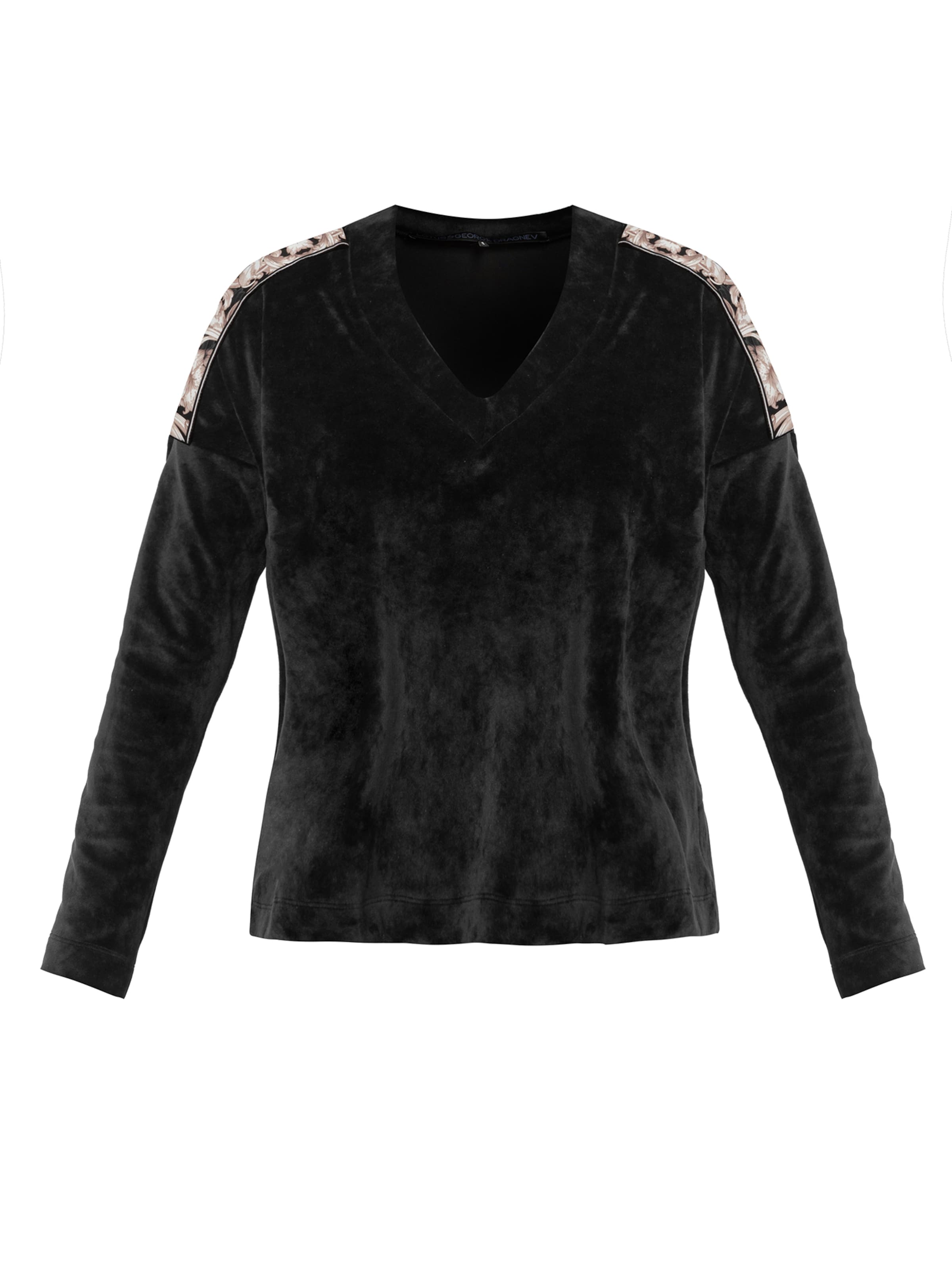 JIORO Shirt 'ESSENTIALS' in Black: front