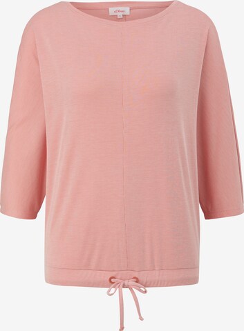 s.Oliver Shirt in Roze: voorkant