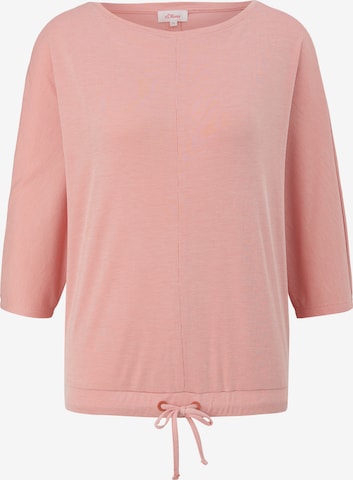 T-shirt s.Oliver en rose : devant