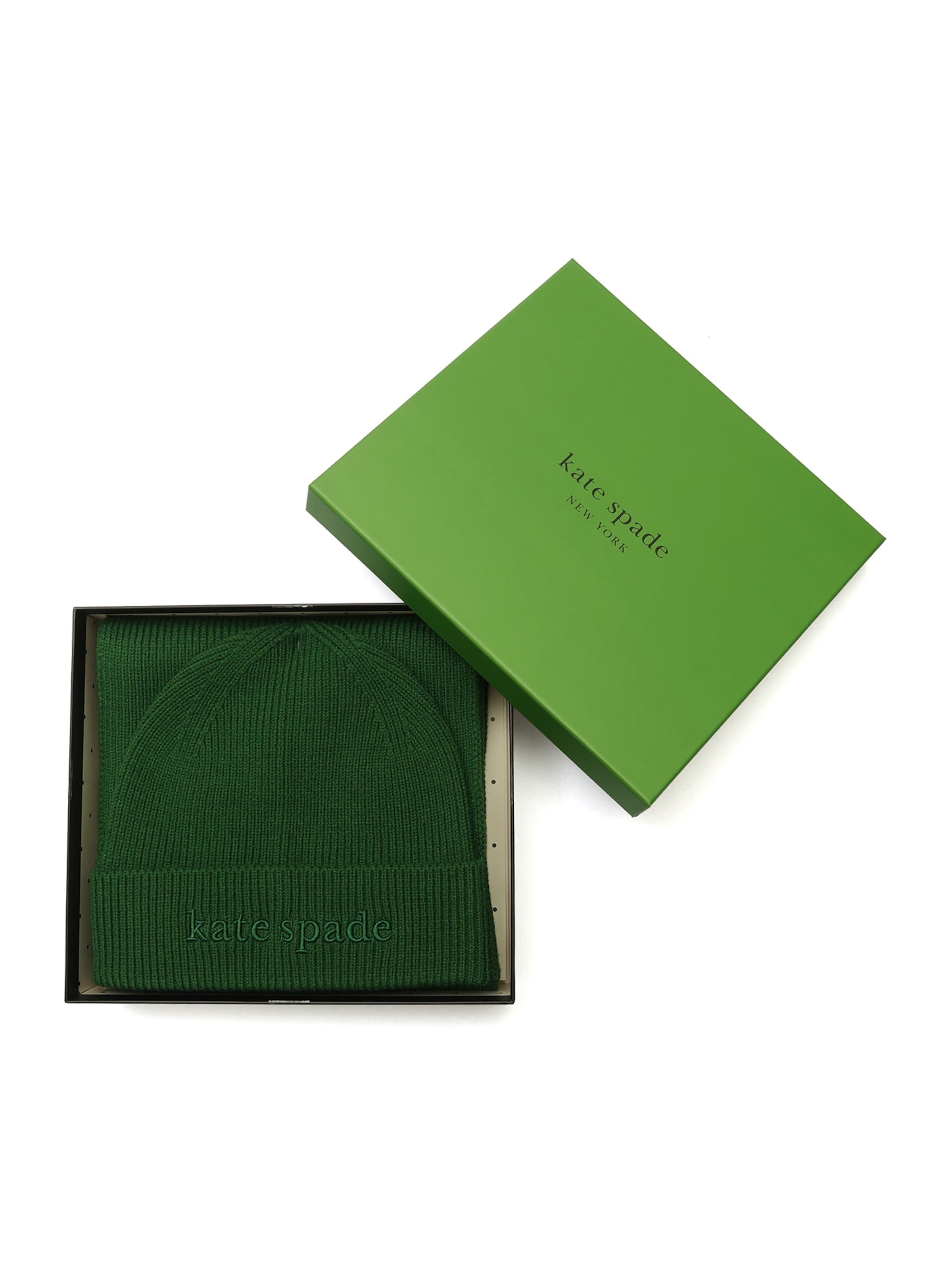 Écharpe 'New York' Kate Spade en vert