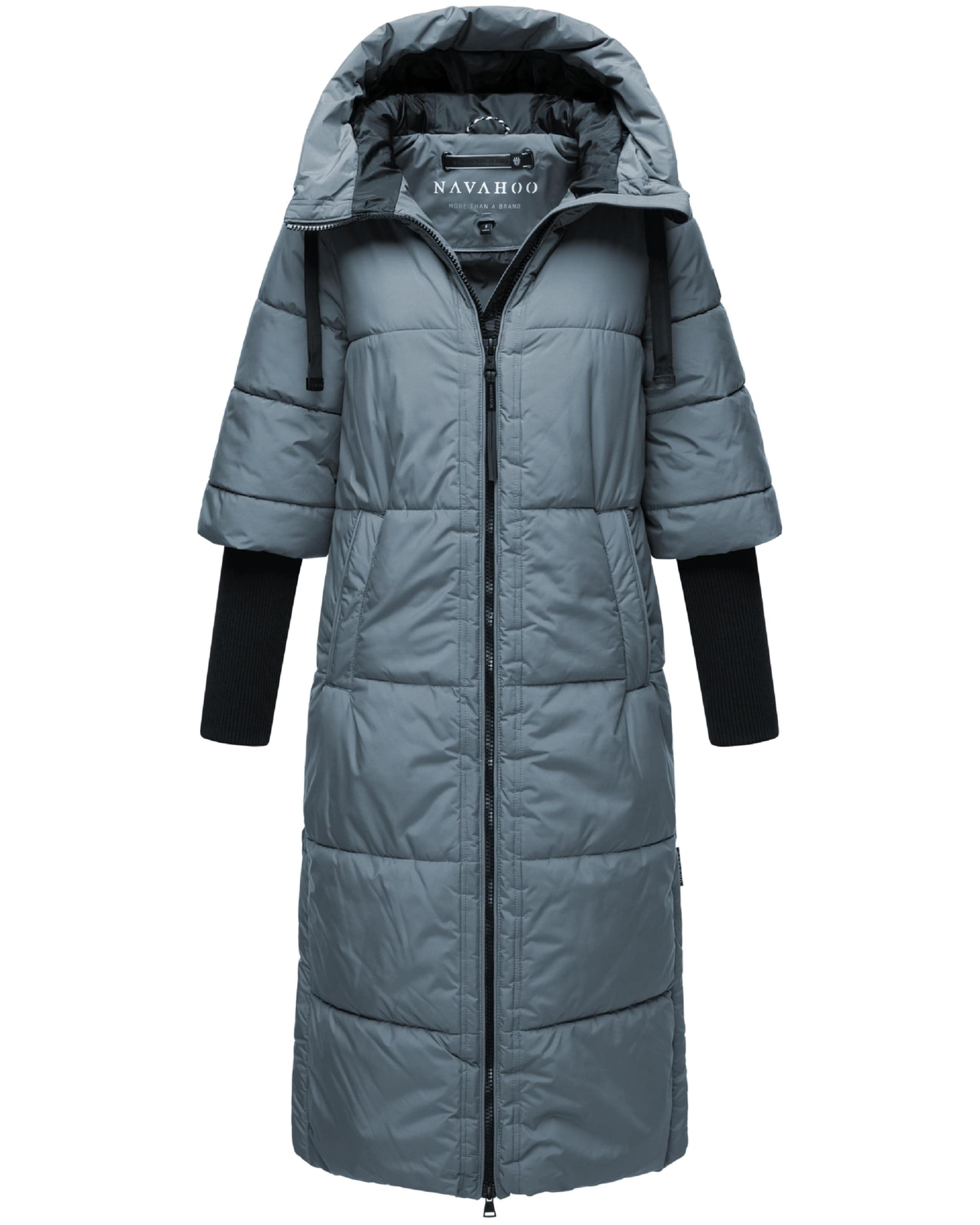 NAVAHOO Outdoormantel 'Ciao Miau XIV' in Blau