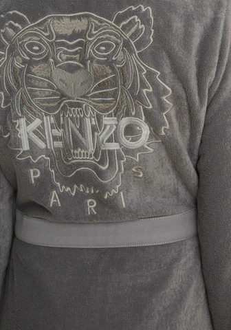 Kenzo Home Long Bathrobe 'ICONIC' in Grey