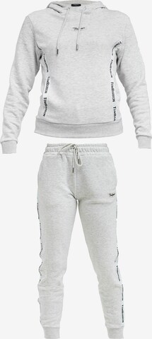 Tom Barron Sports Suit in Grey: front