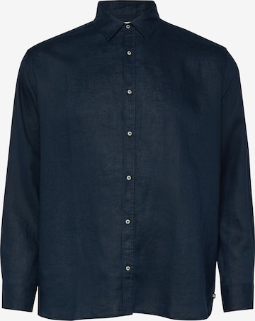 s.Oliver Regular Fit Hemd in Blau: Vorderseite