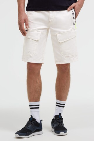 CAMP DAVID Regular Pants in Beige: front