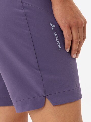 VAUDE Regular Outdoor trousers 'W  Skomer BM STS' in Purple
