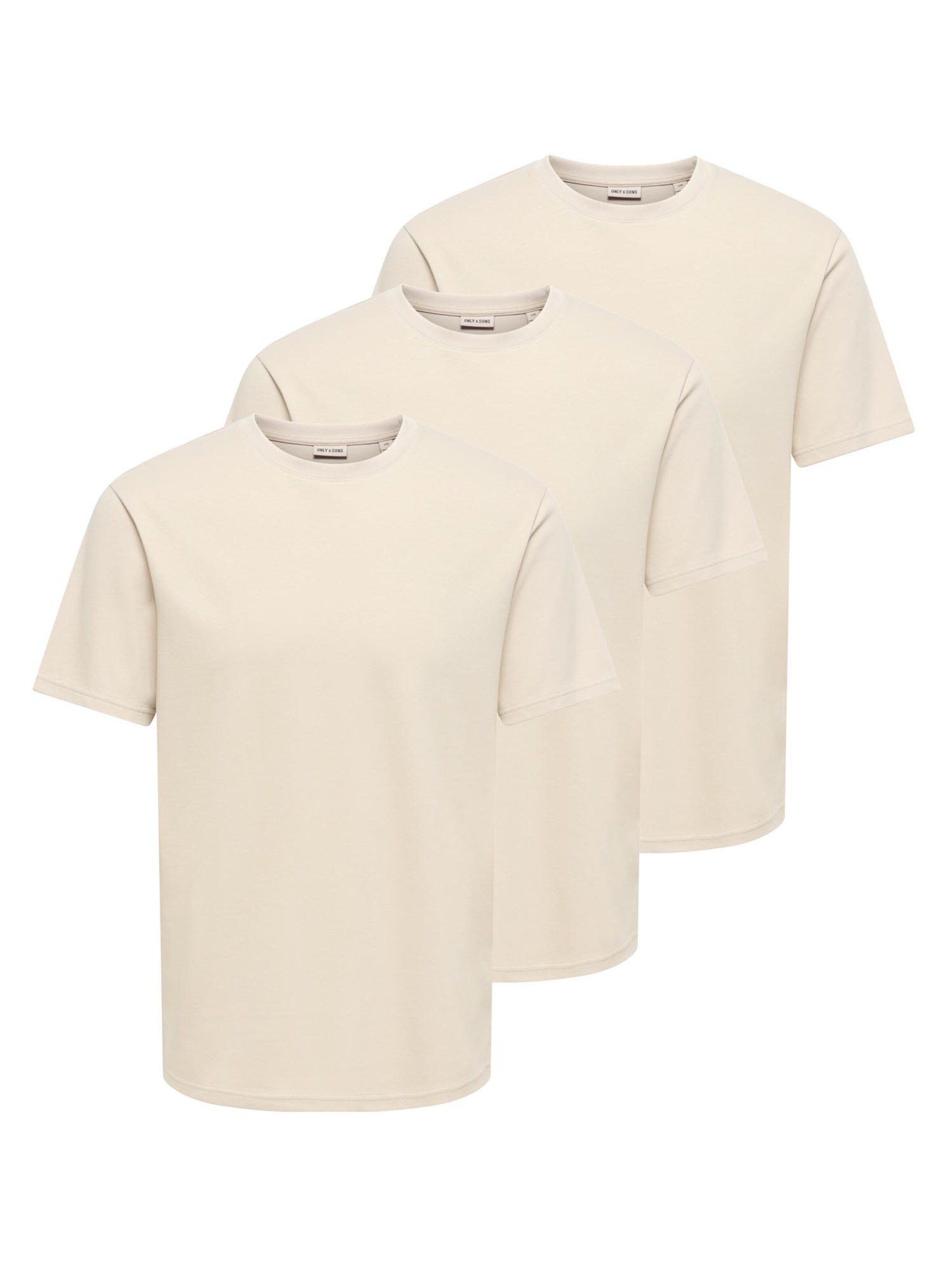 Only & Sons Shirt 'Caspian' in S/Regular in Beige, Item view