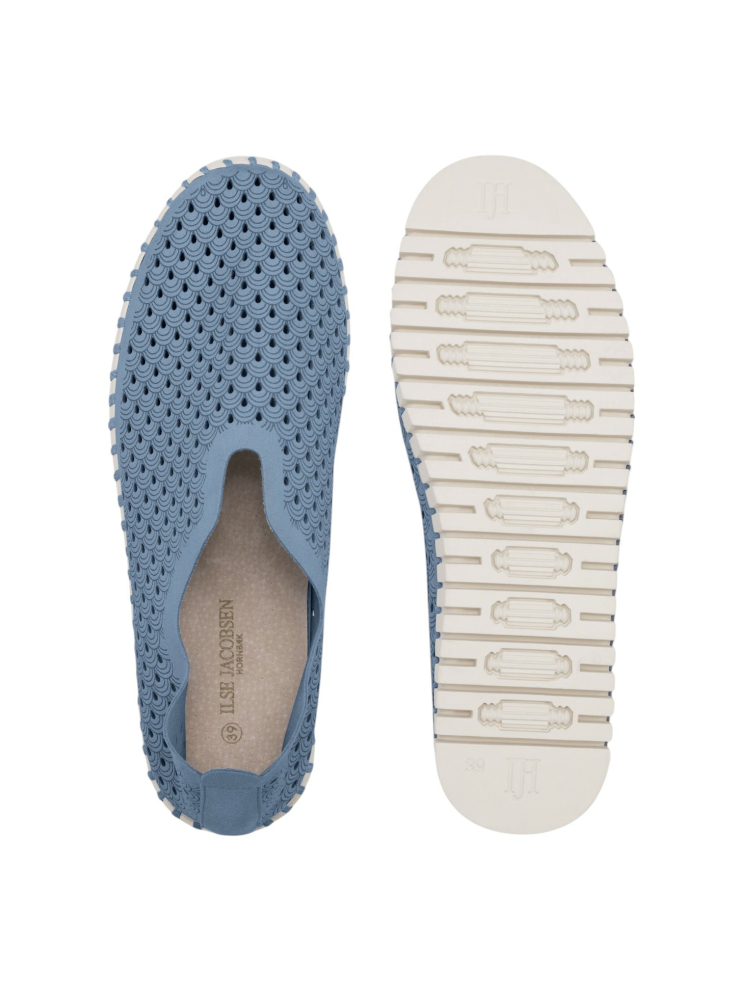 ILSE JACOBSEN Slip-on 'Tulip3275' in Blue