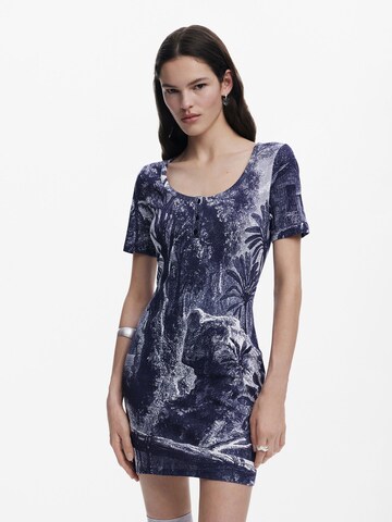 Desigual Dress 'Mr. Christian' in Blue: front