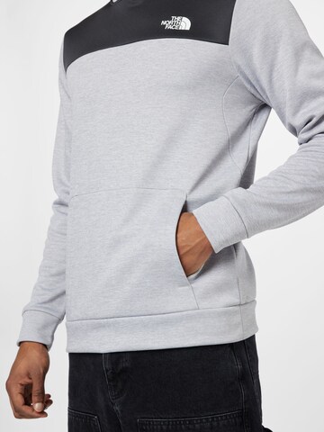 Sweat de sport 'M REAXION FLEECE P/O HOODIE  - EU' THE NORTH FACE en gris