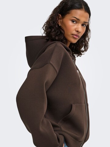 Veste de survêtement 'JDYSABRINA' JDY en marron
