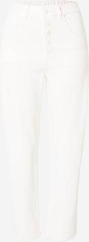 Jeans 'Mieke' de la Guido Maria Kretschmer Collection pe alb: față