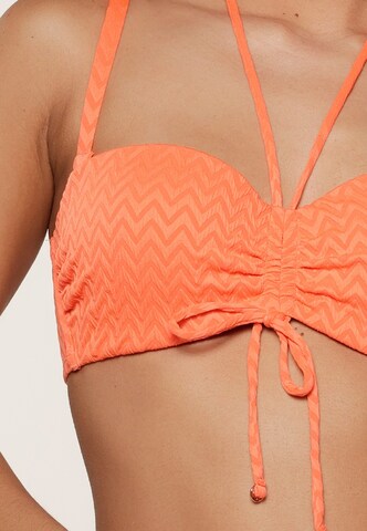 LingaDore - Balconet Top de bikini en naranja
