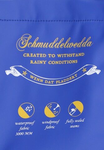 Schmuddelwedda Functionele mantel in Blauw