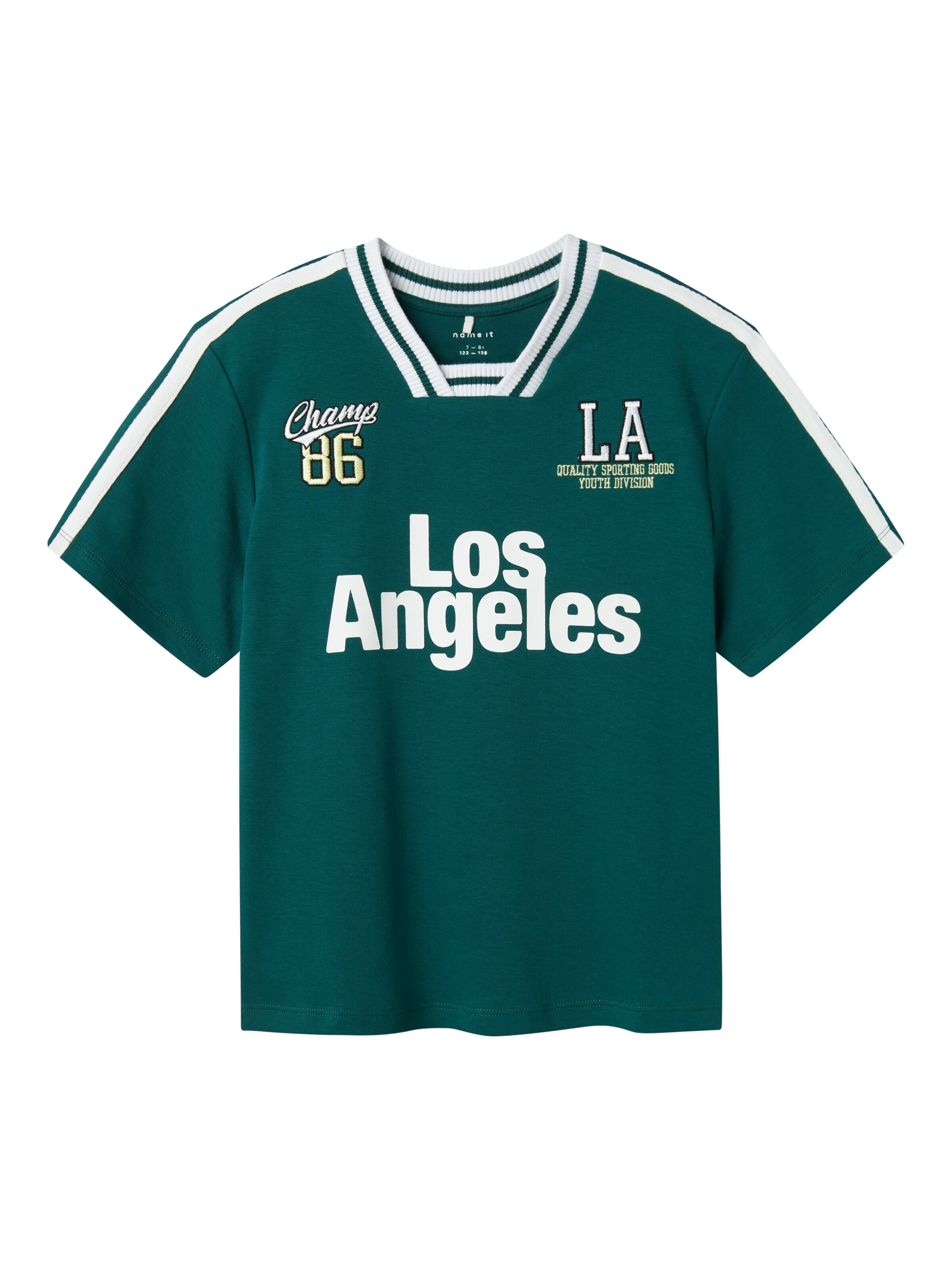 NAME IT - Camiseta 'NKMDamas' en verde: frente