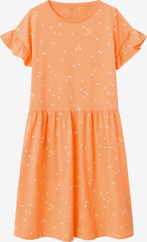 NAME IT - Vestido 'Henny' em laranja: frente