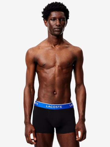 LACOSTE Bokserishortsit värissä musta: etupuoli