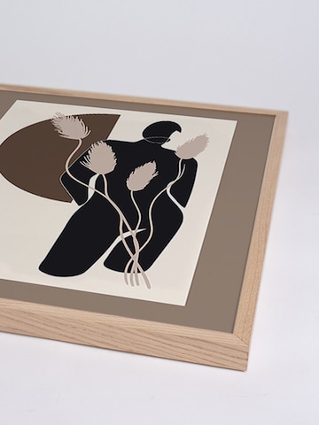 Liv Corday Bild 'Terracota Woman Minimalist' in Braun