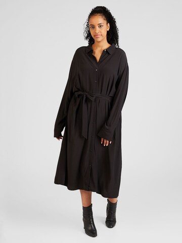 Tommy Hilfiger Curve Shirt Dress in Black