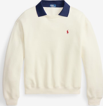 Polo Ralph Lauren Суичър в бяло: отпред