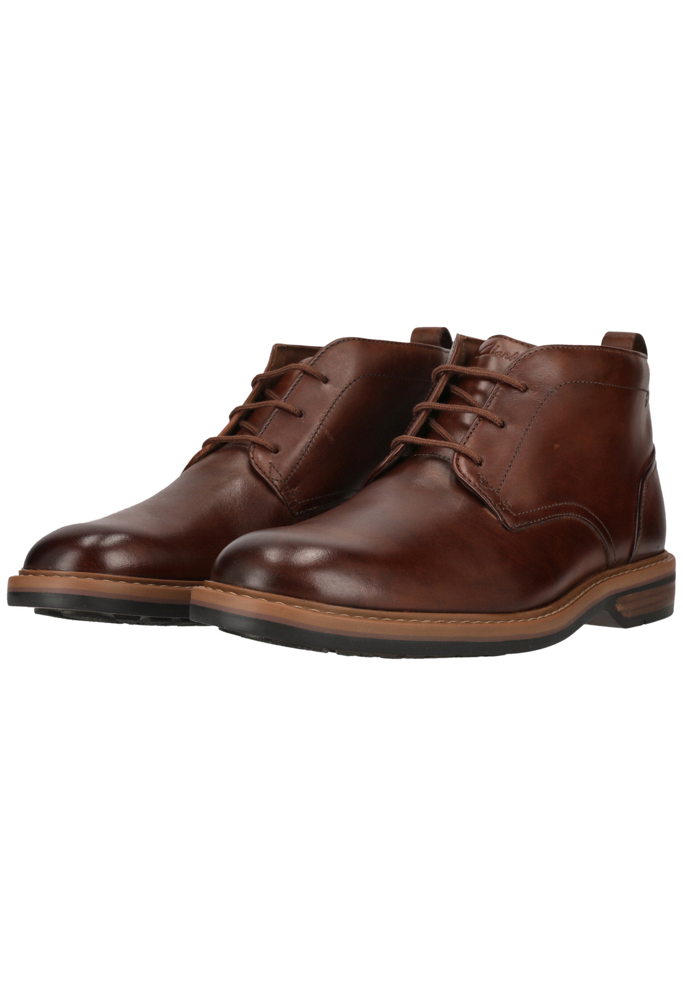 CLARKS Veterschoen 'Aldwin Chukka' in Bruin