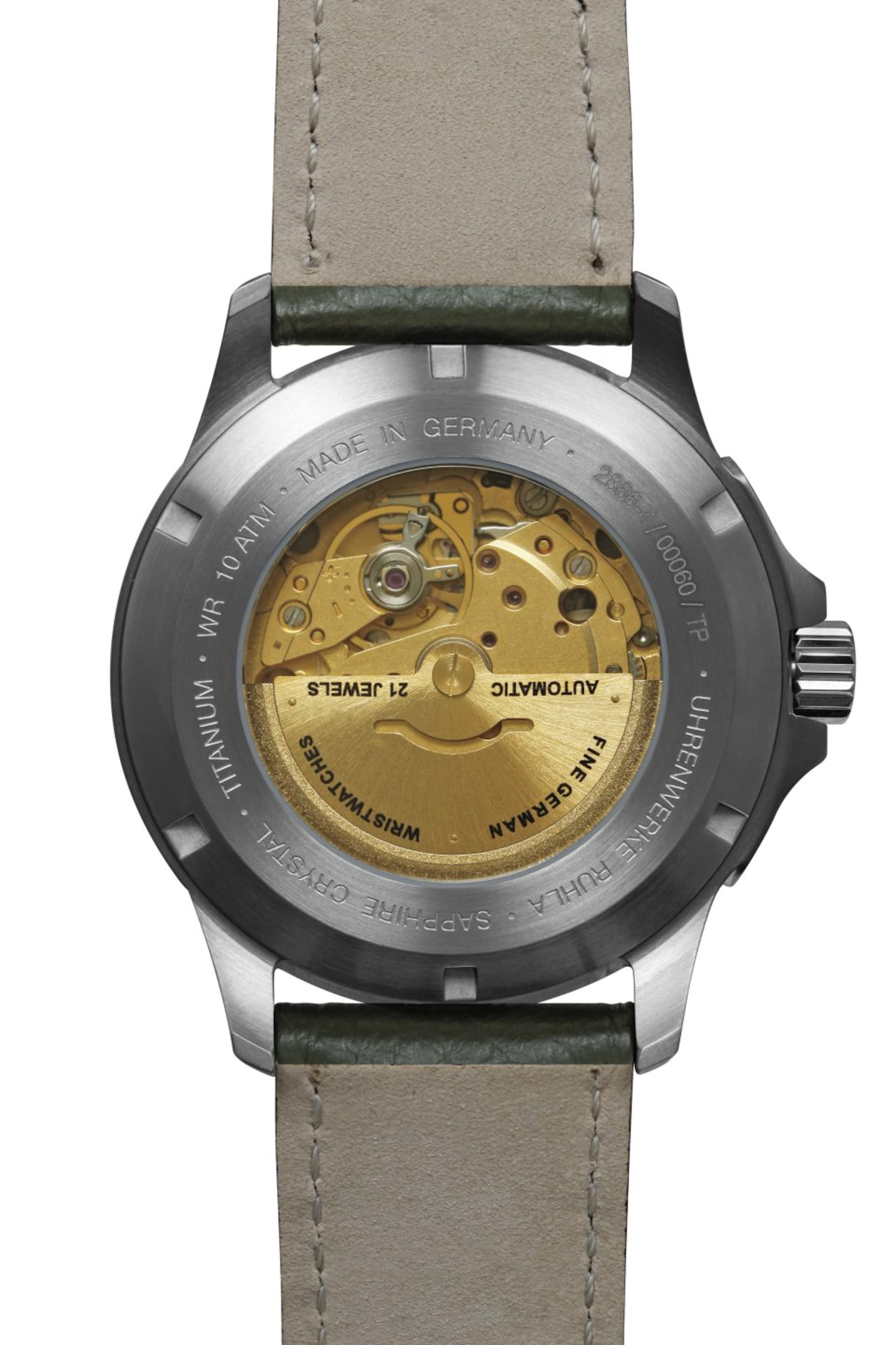 Bauhaus Analog Watch in Black