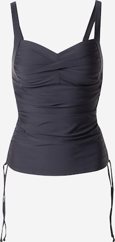 juoda Hunkemöller Marškinėliai Tankinio viršutinė dalis: priekis