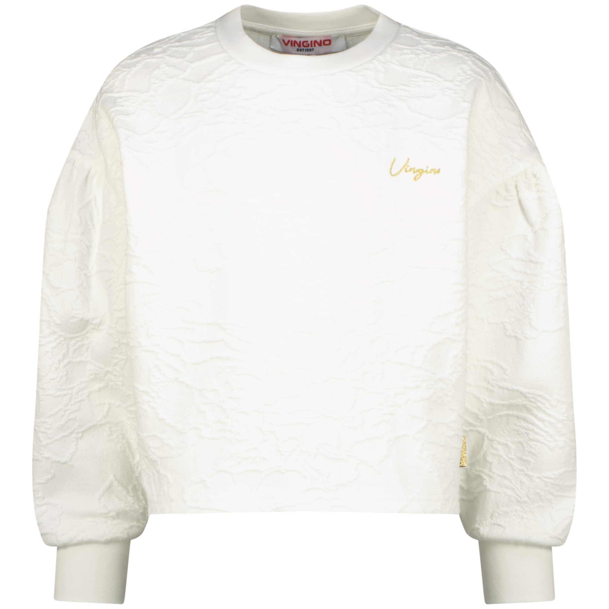 VINGINO Sweatshirt 'Narinne' i vit: framsida