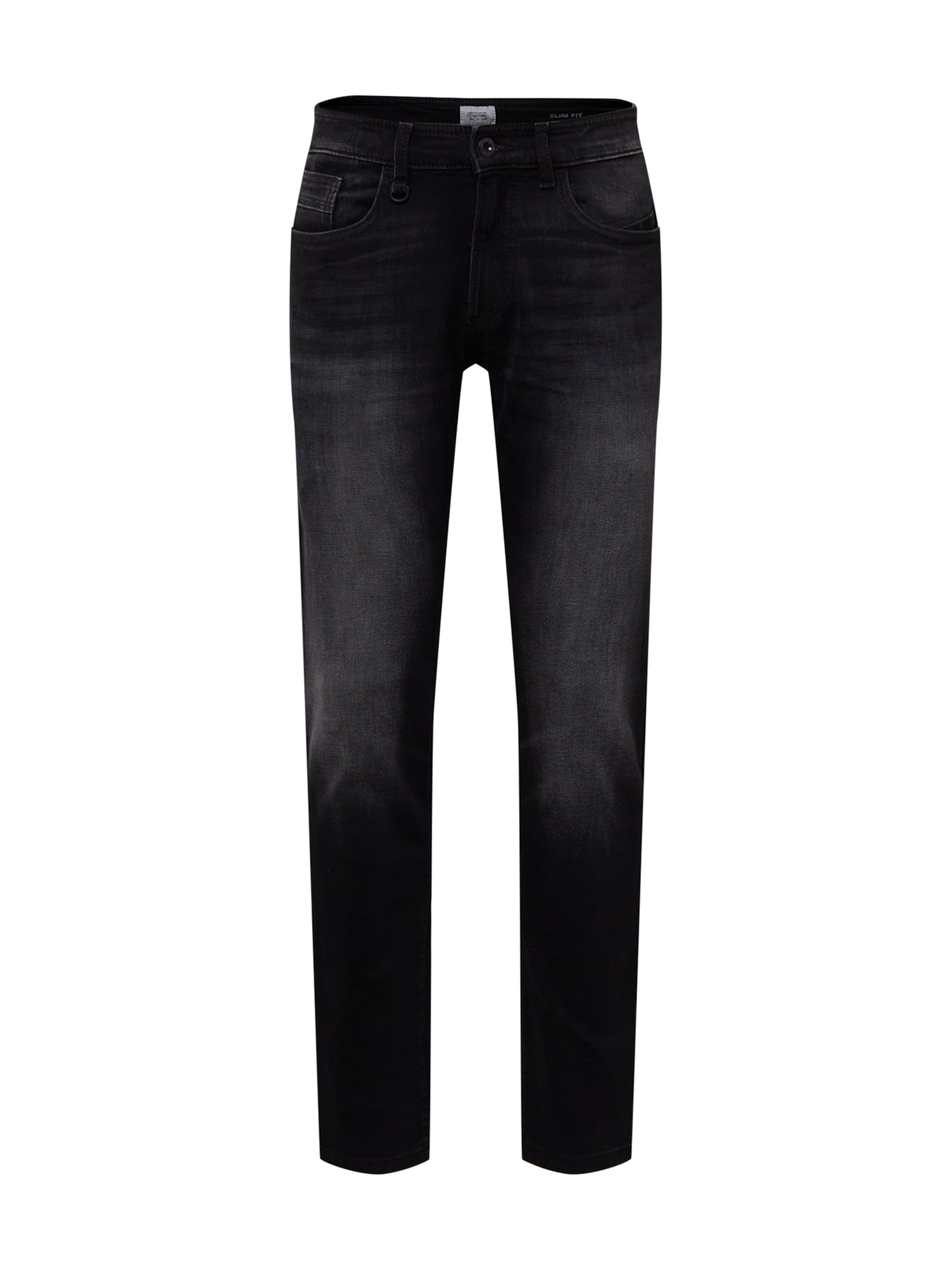 CAMEL ACTIVE Slimfit Jeans in Schwarz: Vorderseite