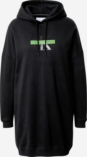 Abito Calvin Klein Jeans di colore verde neon / nero, Visualizzazione prodotti