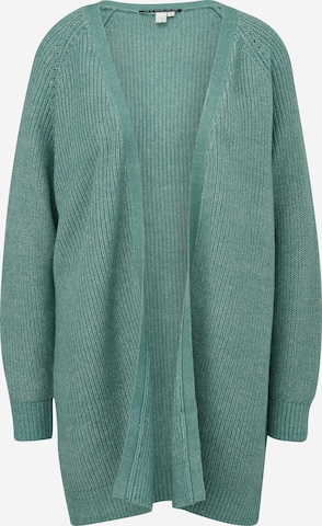 Cardigan QS en vert : devant