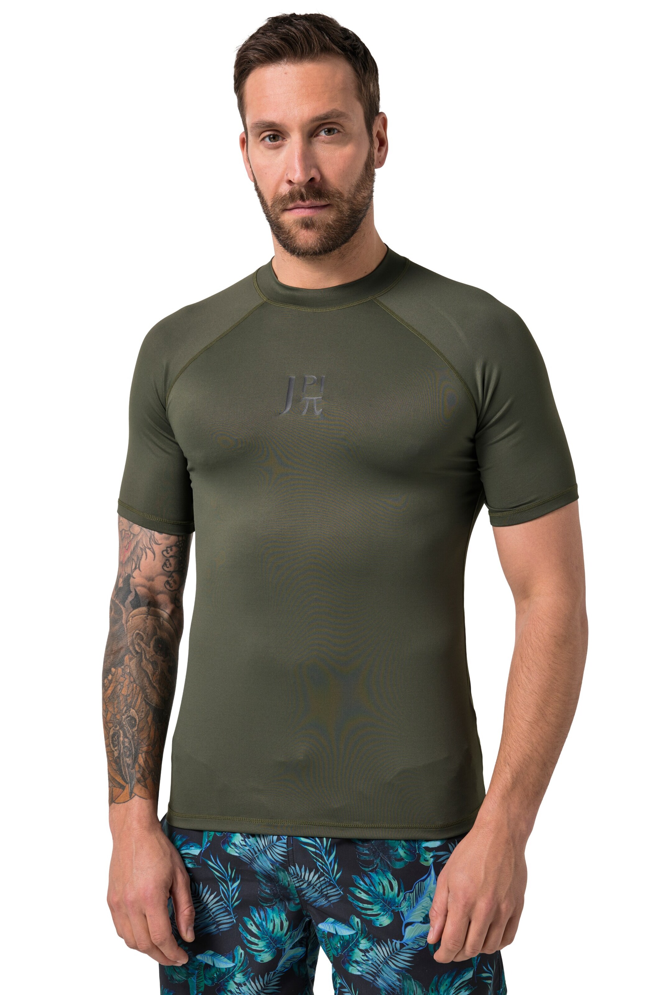 JAY-PI Shirt in Groen: voorkant