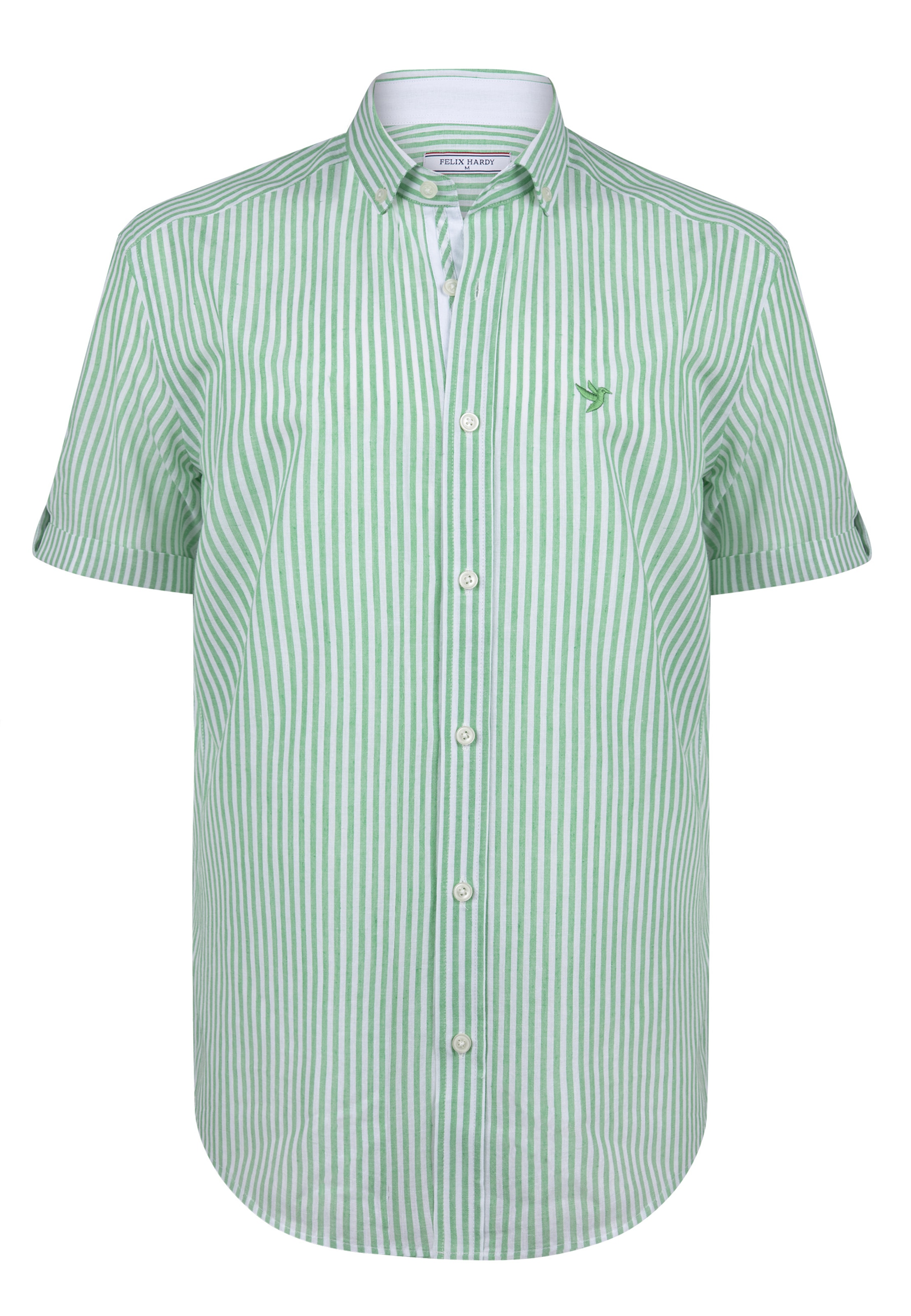 Cămașă de la Felix Hardy pe verde: față