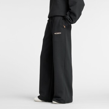 new balance Wide leg Broek in Zwart