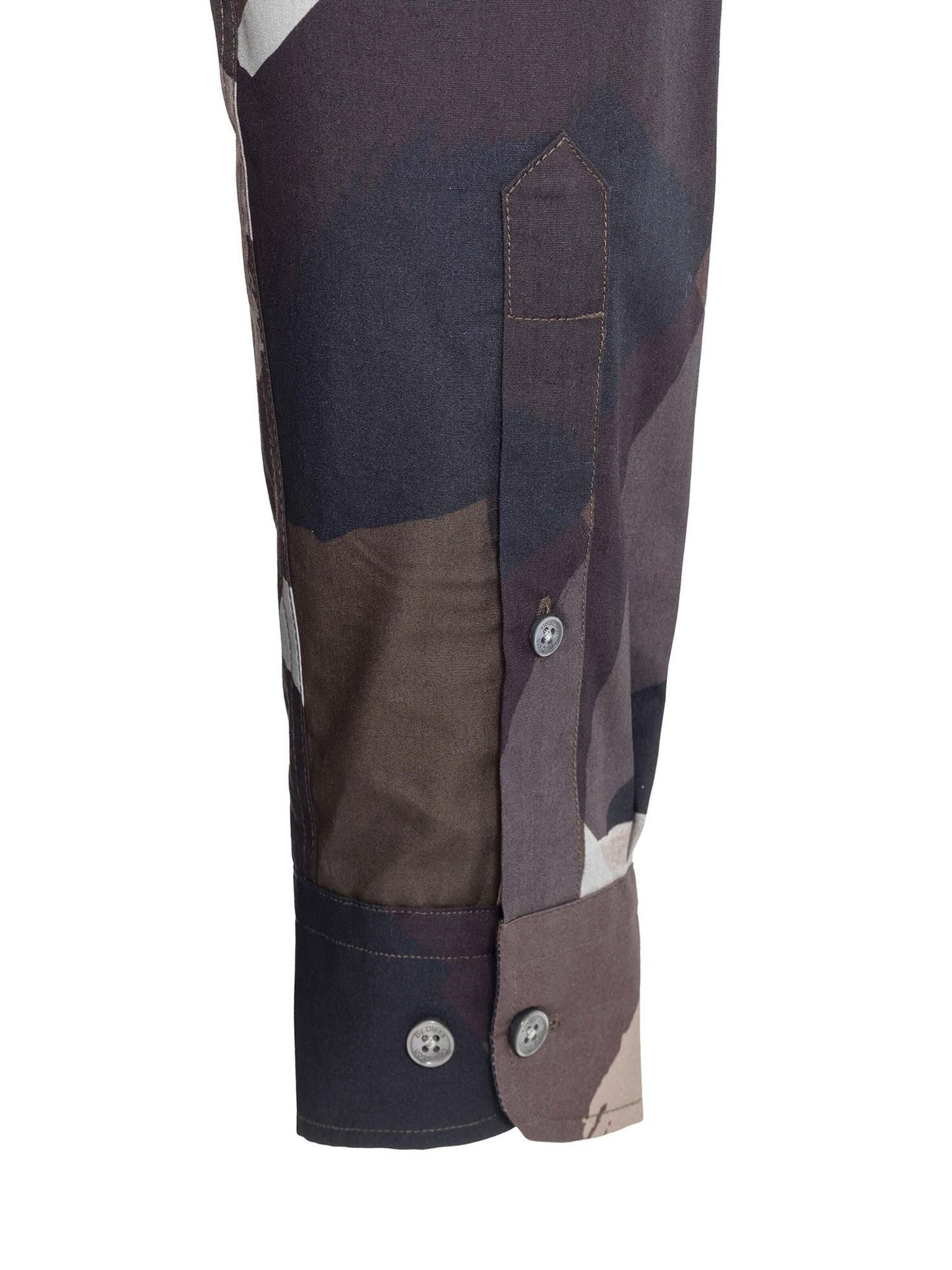 By Diess Collection Regular Fit Hemd in Braun