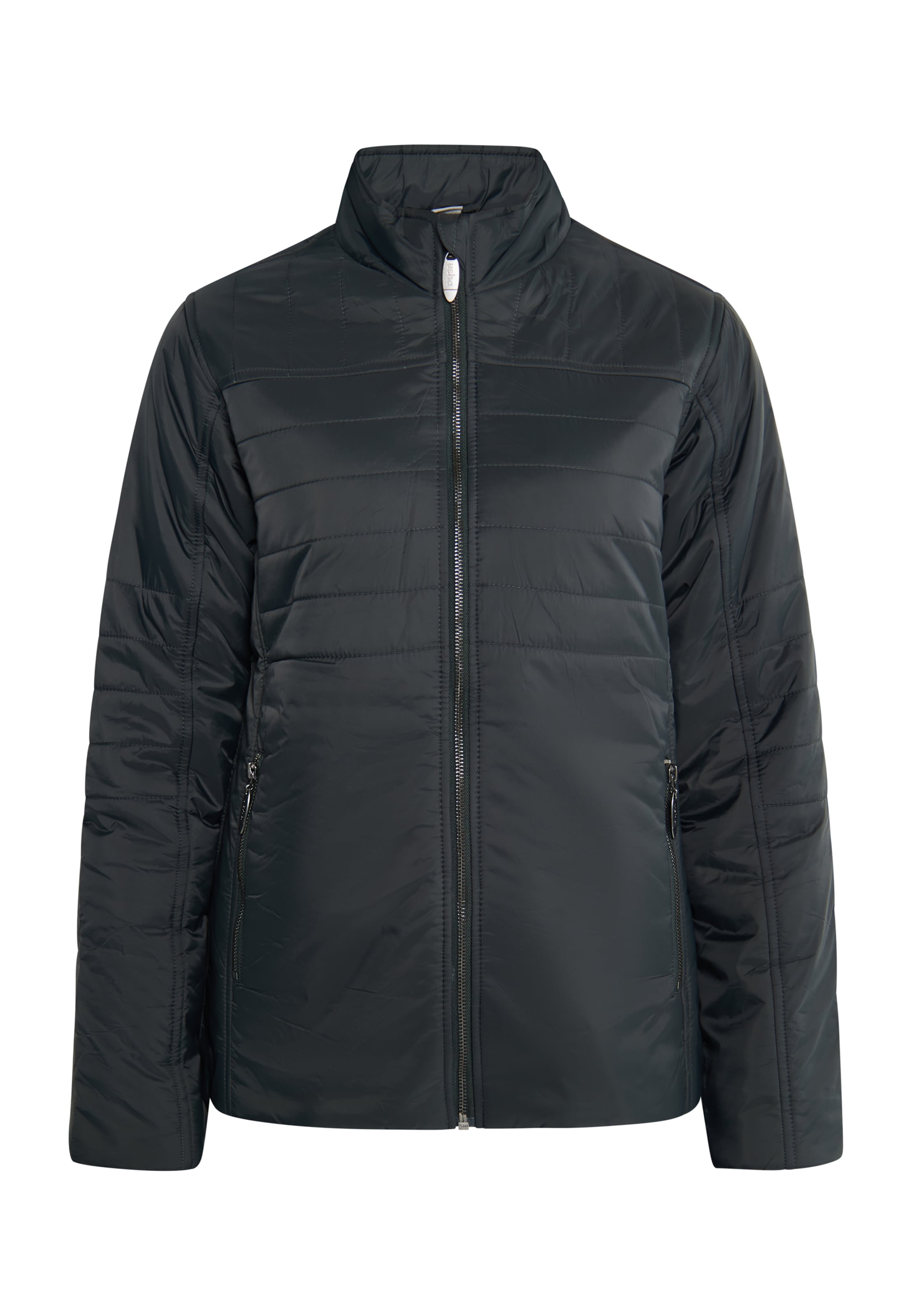 Geacă de primăvară-toamnă de la Usha pe negru: față