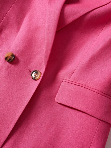 Blazer 'Igu' MANGO en rose