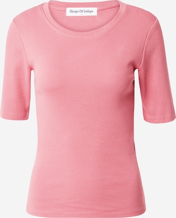 Kings Of Indigo T-Shirt 'RINA' in Pink: predná strana