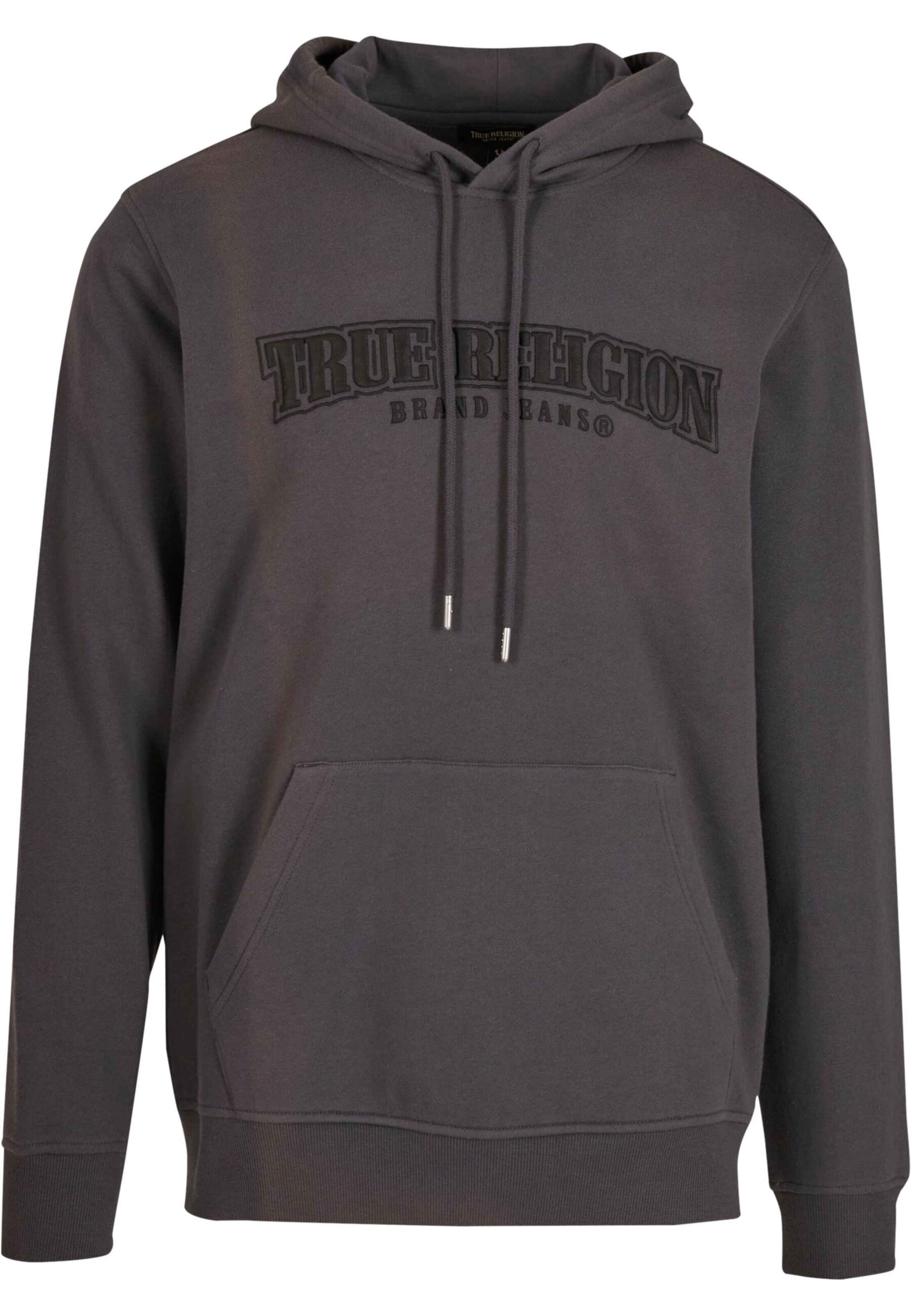 Sweat-shirt True Religion en gris : devant