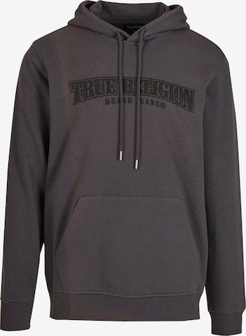 True Religion Sweatshirt in Grau: Vorderseite