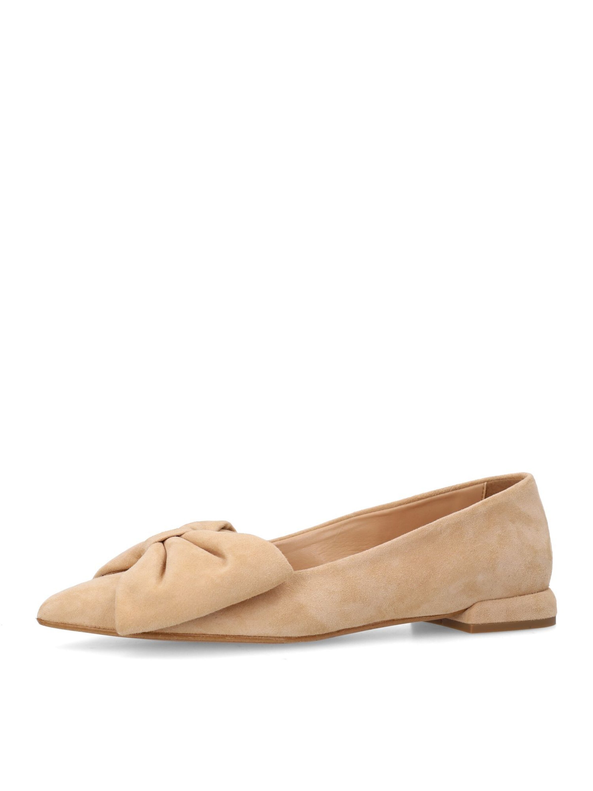Chaussure basse MANFIELD en beige : devant