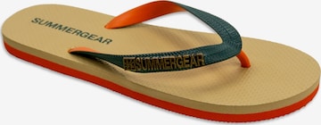 Pantoufle 'Teenslipper Regular Fit' SummerGear en beige : devant