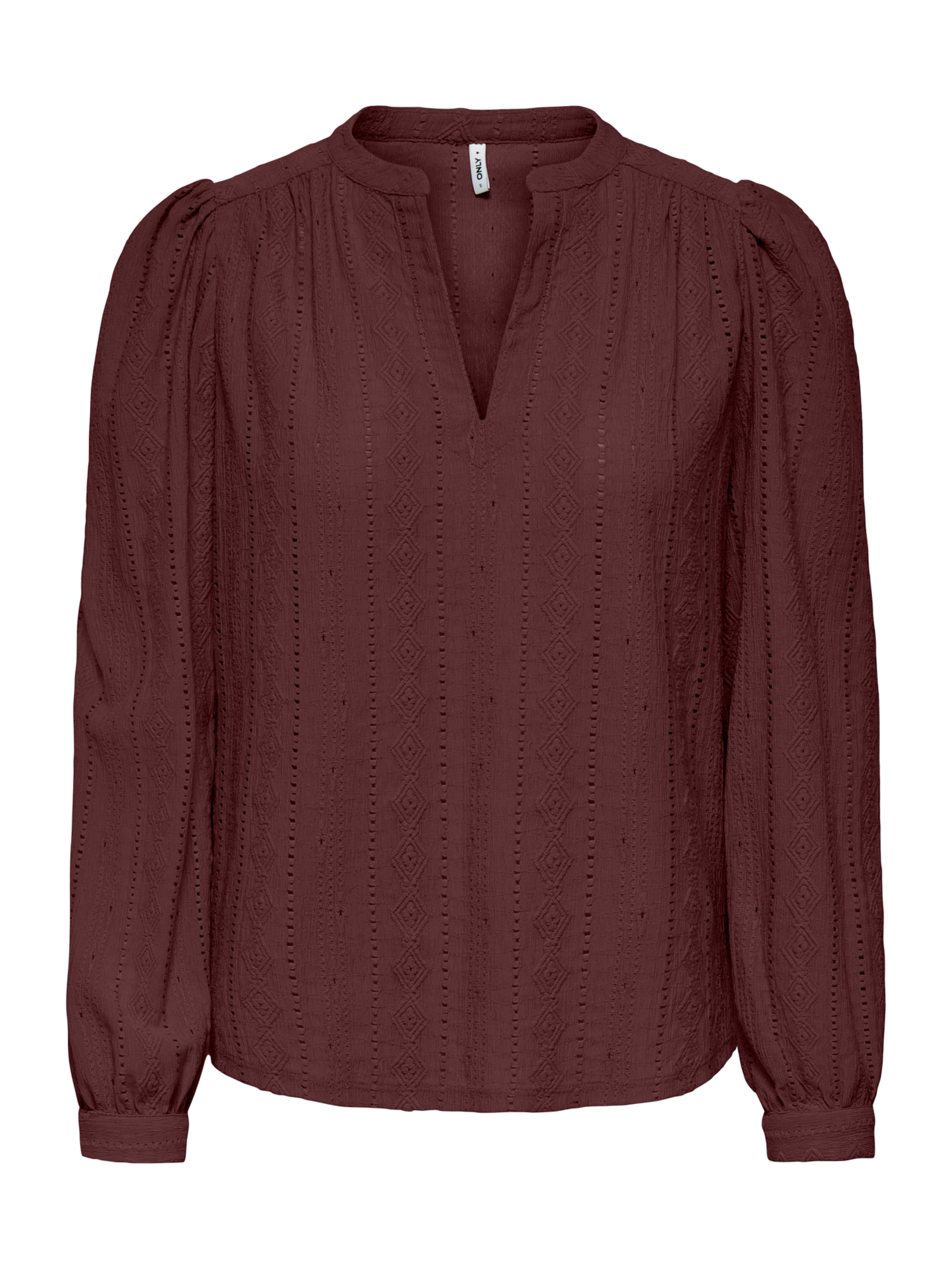 ONLY Blus 'ONLMINNA' i brun: framsida