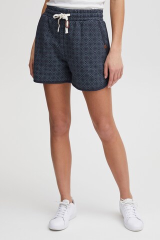 Oxmo Regular Sweatshorts 'Oxvenice' in Blau: predná strana