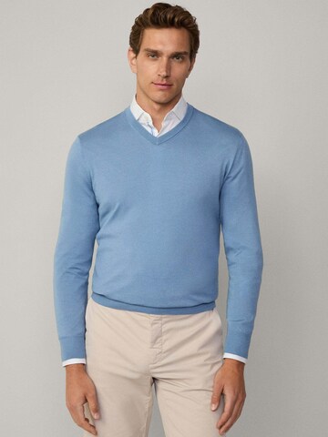 Hackett London Pullover in Blau: Vorderseite