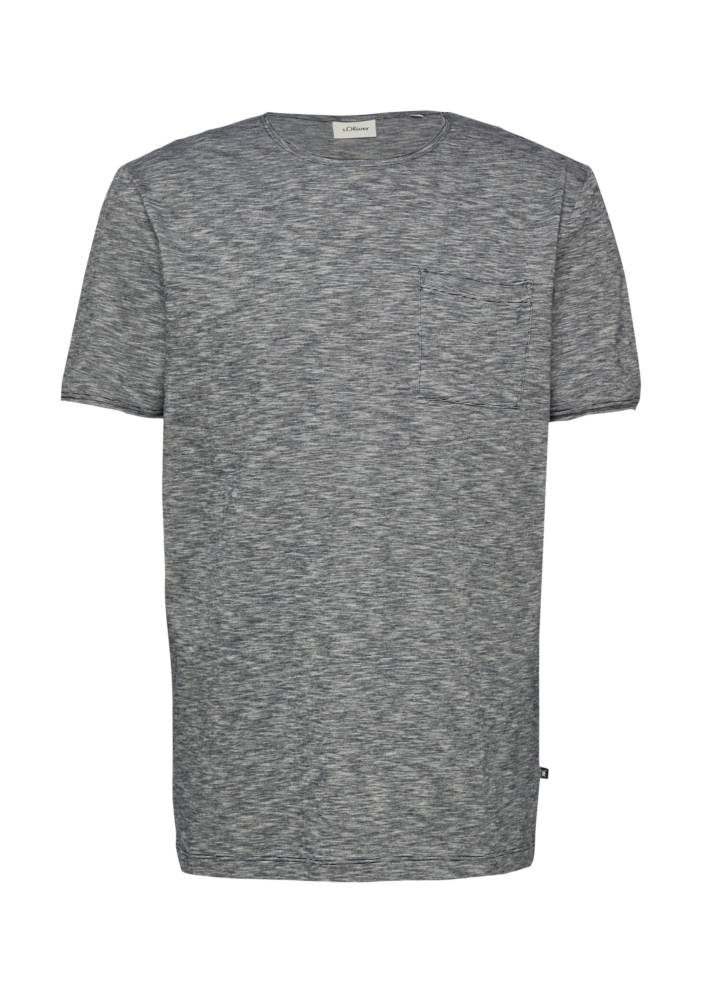 s.Oliver Shirt in Grijs: voorkant