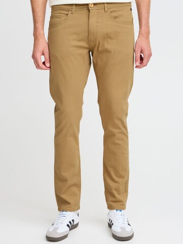 BLEND Slim fit Trousers 'RODNEY' in Beige